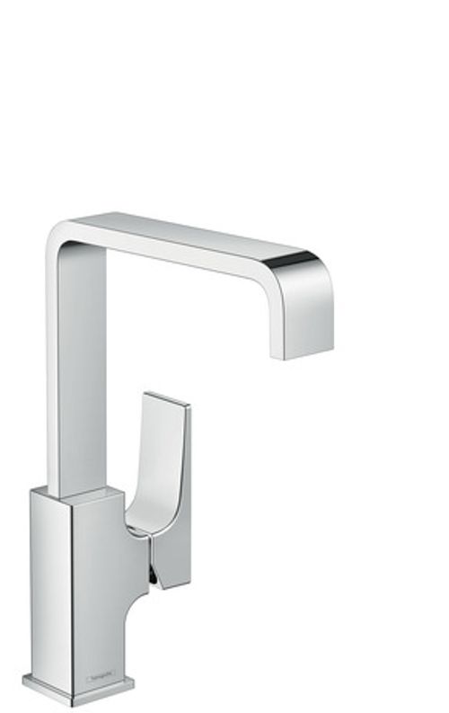 Hansgrohe-HG-Waschtischmischer-230-Metropol-chrom-Schwenkauslauf-mit-Push-Open-Ablaufg-32511000 gallery number 1